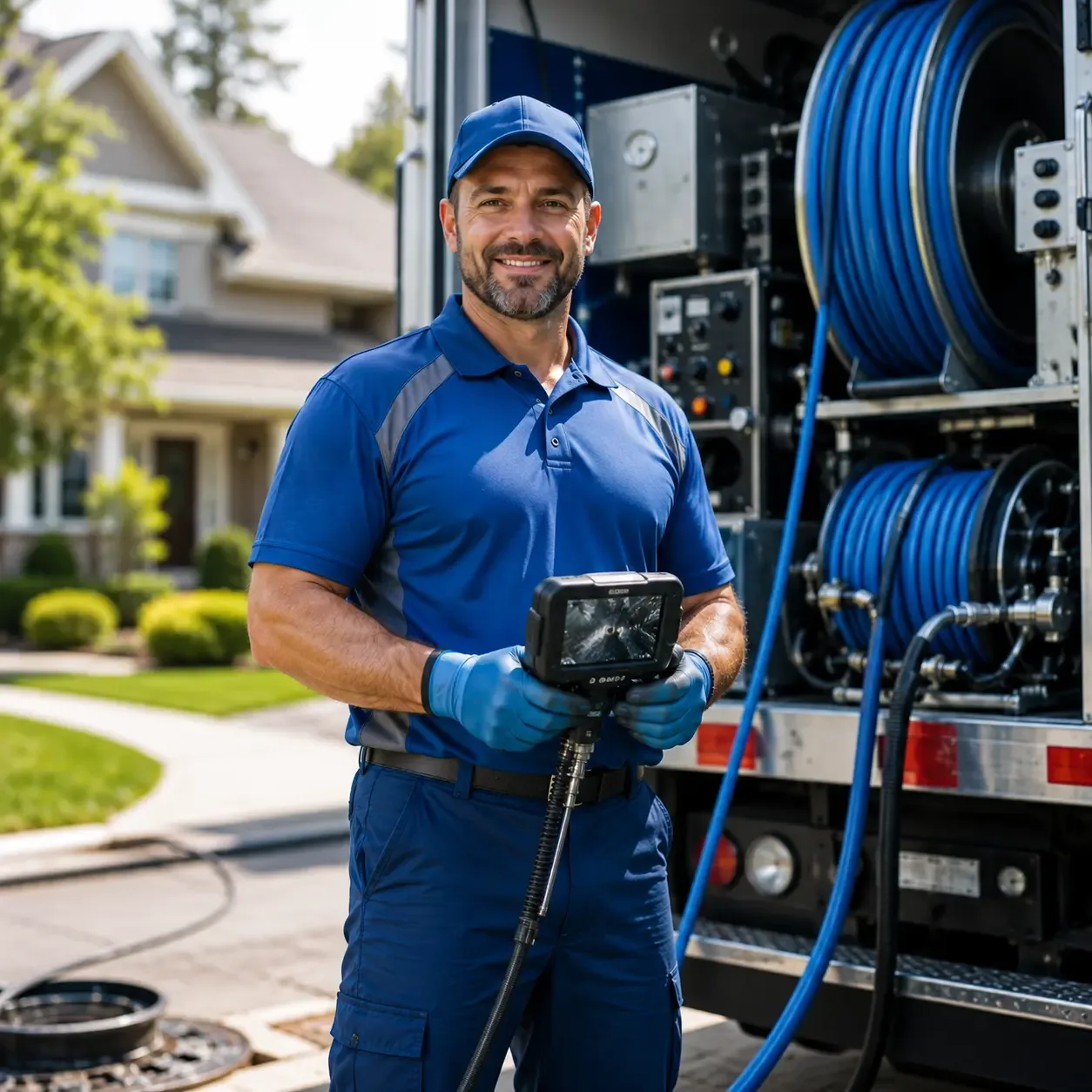 Local outdoor drain cleaning specialists in Boerne, TX